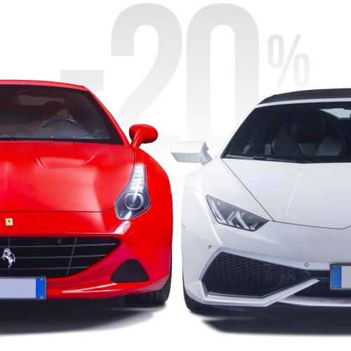 Тест-драйв Ferrari California T + Lamborghini Huracán LP610-4 Spyder
