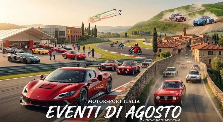 Главная 45 Eventi di Agosto 2026 selezione motorsport
